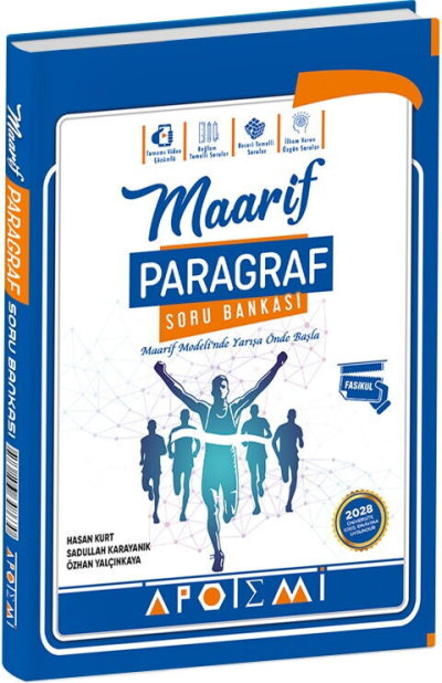 Paragraf Maarif Soru Bankası Apotemi Yayınları YKS Fotokopi