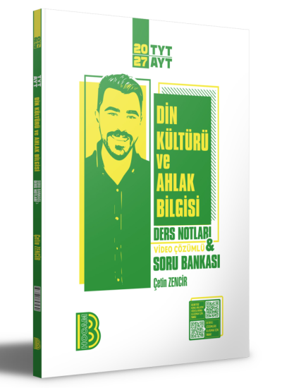 2027 TYT-AYT Din Kültürü ve Ahlak Bilgisi Ders Notları ve Video Çözümlü Soru Bankası Benim Hocam Yayınları YKS Fotokopi