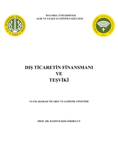 Dış Ticaretin Finansmanı ve Teşviki YKS Fotokopi