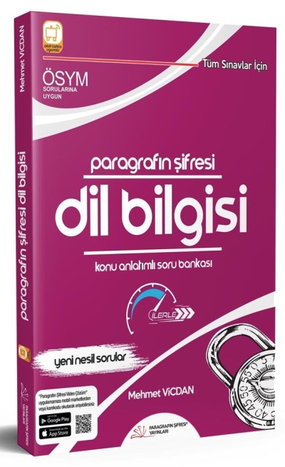 TYT Dil Bilgisi Konu Anlatımlı Soru Bankası Paragrafın Şifresi Yayınları YKS Fotokopi