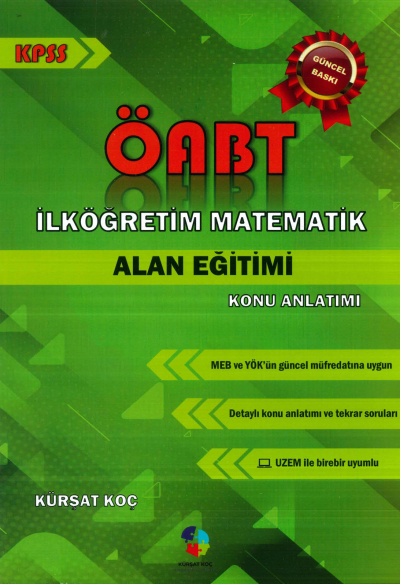 ÖABT İlköğretim Matematik Alan Eğitimi Konu Anlatımı YKS Fotokopi