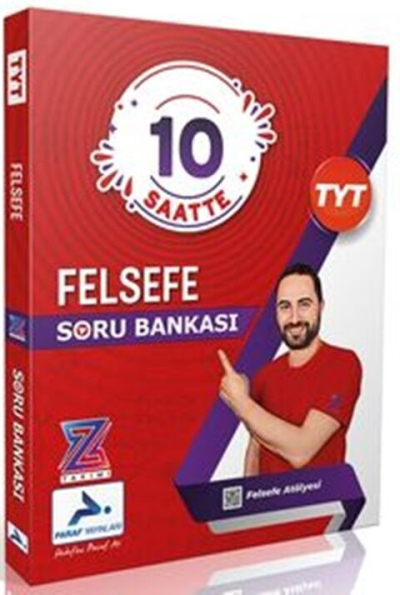 Z Takım 10 Saatte TYT Felsefe Video Soru Bankası PRF Paraf Yayınları YKS Fotokopi