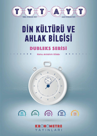 Tyt-Ayt Din Kültürü ve Ahlak Bilgisi Dubleks Serisi Konu Anlatım Kitabı YKS Fotokopi