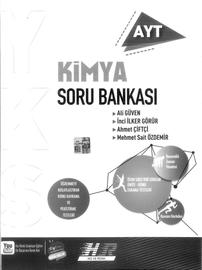 AYT KİMYA SORU BANKASI YKS Fotokopi