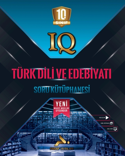 10. Sınıf Türk Dili ve Edebiyatı Soru Kütüphanesi Paraf Yayınları YKS Fotokopi