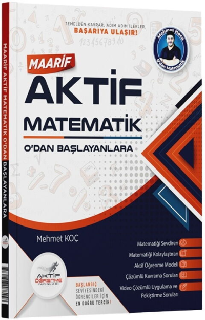 TYT Maarif Aktif Matematik 0 dan Başlayanlara Aktif Öğrenme YKS Fotokopi