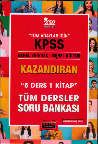 KAZANDIRAN SERİSİ TEK KİTAP GKGY SORU BANKASI 5 DERS 1 KİTAP YKS Fotokopi