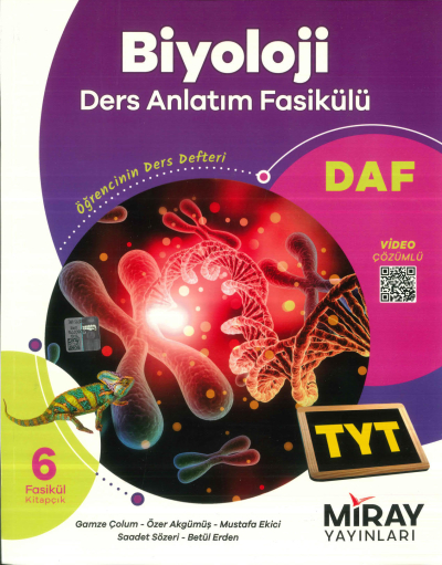 TYT Biyoloji Ders Anlatım Fasikülleri Miray Yayınları YKS Fotokopi