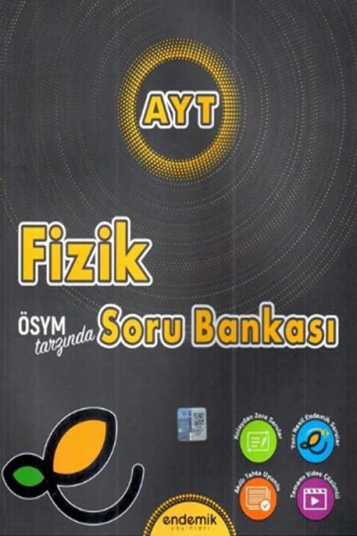 AYT Fizik Soru Bankası Endemik Yayınları YKS Fotokopi