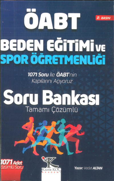 BEDEN EĞİTİMİ VE SPOR ÖÜRETMENLİĞİ 1071 TAMAMI ÇÖZÜMLÜ SORU BANKASI YKS Fotokopi