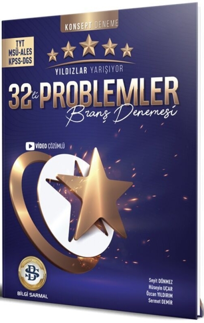 Problemler 32 li Branş Denemesi Yıldızlar Yarışıyor Bilgi Sarmal YKS Fotokopi
