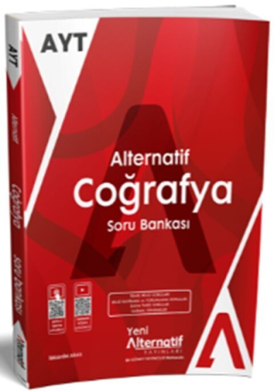 Alternatif Yayınları AYT Coğrafya Soru Bankası YKS Fotokopi
