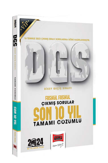 2024 DGS Çıkmış Sorular Fasikül Fasikül Tamamı Çözümlü Son 10 Yıl YKS Fotokopi