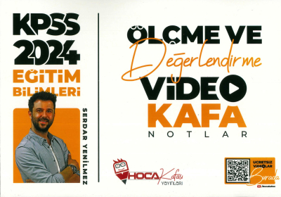 ÖLÇME VE DEĞERLENDİRME VİDEO KAFA NOTLAR YKS Fotokopi