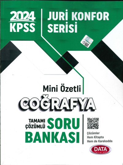 MİNİ ÖZETLİ COĞRAFYA SORU BANKASI TAMAMI ÇÖZÜMLÜ JURİ KONFOR SERİSİ YKS Fotokopi