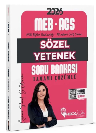 2026 MEB AGS Sözel Yetenek Soru Bankası Hoca Kafası YKS Fotokopi