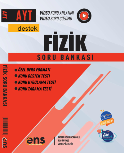 AYT Fizik Destek Soru Bankası ENS YKS Fotokopi
