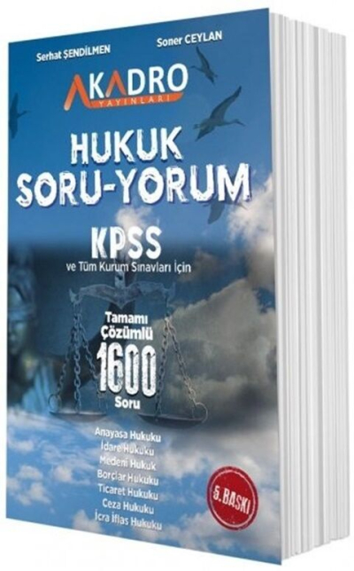 A Kadro KPSS A Grubu Hukuk Soru Yorum YKS Fotokopi