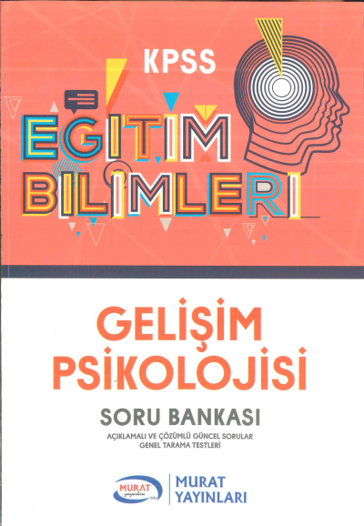 GELİŞİM PSİKOLOJİSİ SORU BANKASI YKS Fotokopi