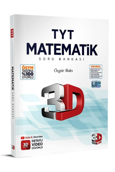 TYT 3D Matematik Soru Bankası YKS Fotokopi