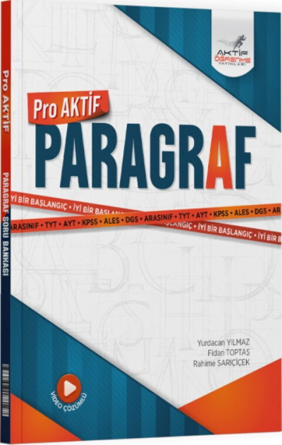 TYT AYT Paragraf Proaktif Soru Bankası Aktif Öğrenme YKS Fotokopi