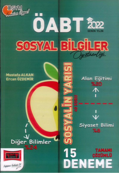 SOSYALİN YARISI TAMAMI ÇÖZÜMLÜ 15 DENEME YKS Fotokopi