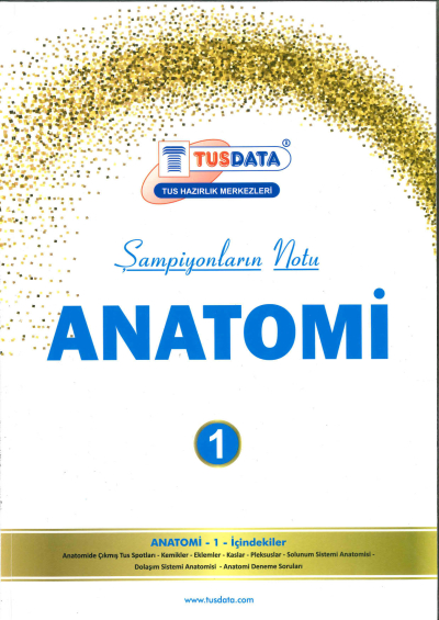 Anatomi 1 Şampiyonların Notu Tusdata YKS Fotokopi