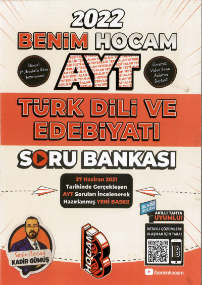 AYT Türk Dili ve Edebiyatı Soru Bankası YKS Fotokopi