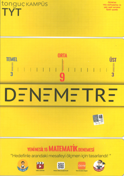 TYT Denemetre 15 Matematik Denemesi YKS Fotokopi
