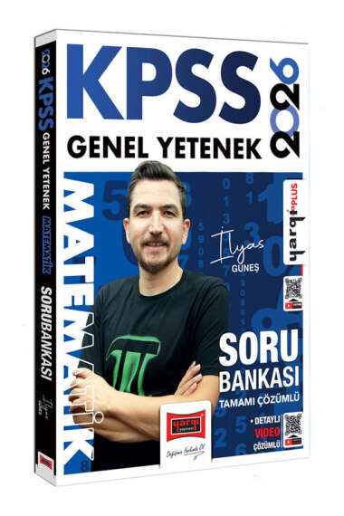 2026 KPSS Matematik Soru Bankası Çözümlü - İlyas Güneş Yargı Yayınları YKS Fotokopi