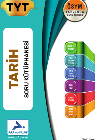 TYT Tarih Ösym Tarzında Hazırlanmış Soru Kütüphanesi Prf Paraf Yayınları YKS Fotokopi
