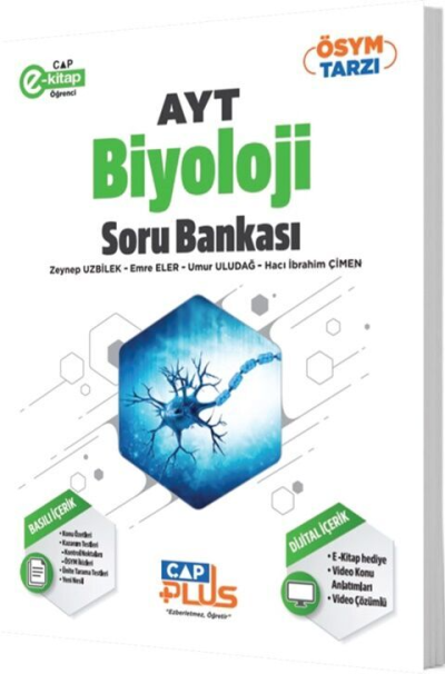 AYT Biyoloji Plus Serisi Soru Bankası Çap Yayınları YKS Fotokopi