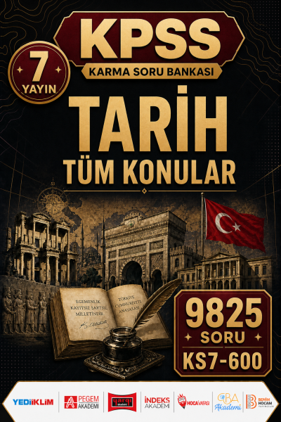 Tarih Tüm Konular 7 Yayın 9825 Soru YKS Fotokopi