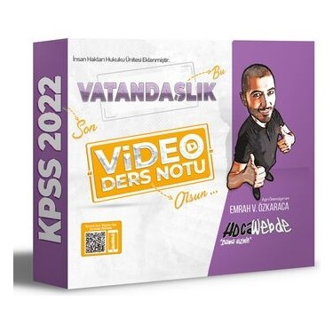 2022 KPSS Vatandaşlık Video Ders Notu YKS Fotokopi
