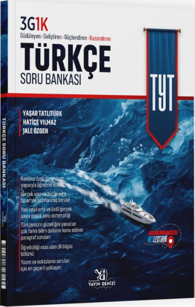 TYT Türkçe 3G1K Soru Bankası Yayın Denizi YKS Fotokopi