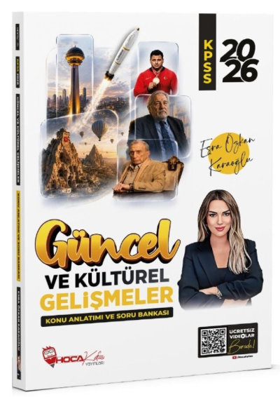 2026 KPSS Güncel ve Kültürel Gelişmeler Konu Anlatımı ve Soru Bankası Hoca Kafası Yayınları YKS Fotokopi