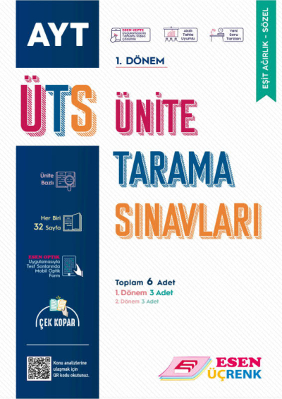AYT Ünite Tarama Testleri (EA-Sözel) YKS Fotokopi
