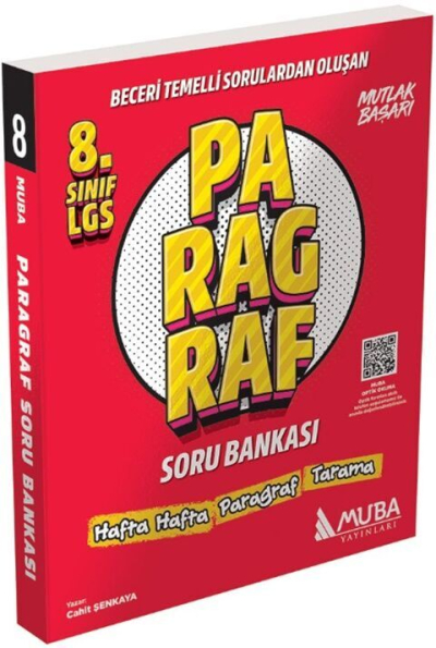 8. Sınıf Paragraf Soru Bankası Muba Yayınları YKS Fotokopi