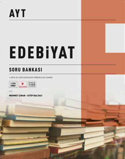 AYT Edebiyat Soru Bankası Kida Yayınları YKS Fotokopi