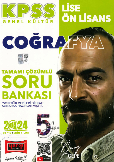 COĞRAFYA TAMAMI ÇÖZÜMLÜ SORU BANKASI (5YÜZ) YKS Fotokopi