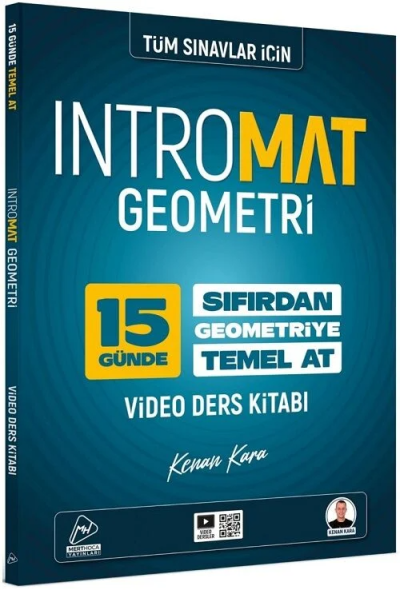 İntromat Geometri 15 Günde Sıfırdan Temel Atma Video Ders Kitabı Mert Hoca Yayınları YKS Fotokopi