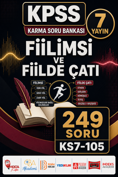 Fiilimsi ve Fiilde Çatı 7 Yayın 249 Soru YKS Fotokopi