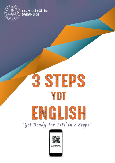 3 Steps (3 Adım) YDT İngilizce Soru Bankası YKS Fotokopi
