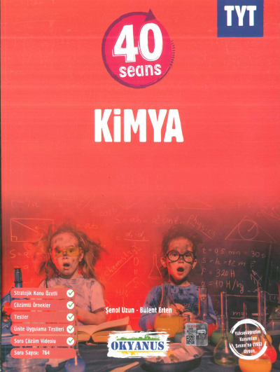 TYT 40 SEANS KİMYA SORU BANKASI YKS Fotokopi