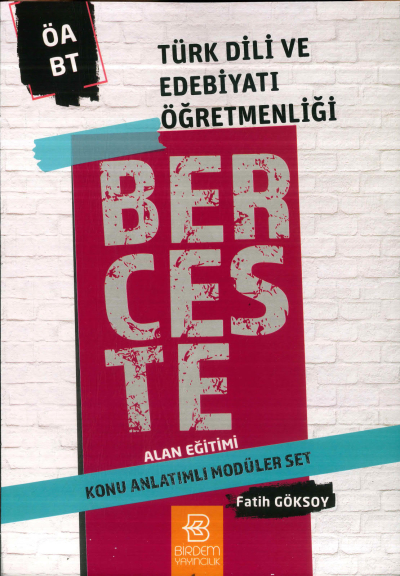 BERCESTE ALAN EĞİTİMİ KONU ANLATIMLI MODÜLER SET YKS Fotokopi