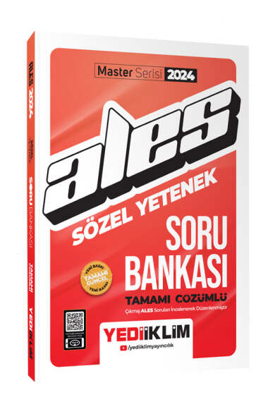 2024 ALES Sözel Yetenek Tamamı Çözümlü Soru Bankası YKS Fotokopi