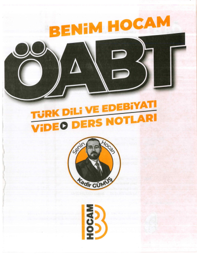 TÜRK DİLİ VE EDEBİYATI VİDEO DERS NOTLARI YKS Fotokopi
