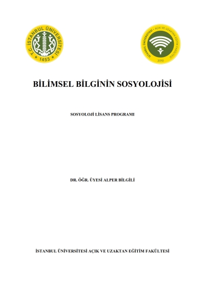 Bilimsel Bilginin Sosyolojisi YKS Fotokopi