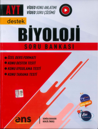 AYT Biyoloji Soru Bankası ENS Yayıncılık YKS Fotokopi