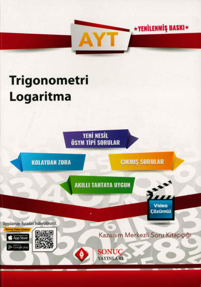 AYT MATEMATİK TRİGONOMETRİ LOGARİTMA SORU KİTAPÇIĞI YKS Fotokopi